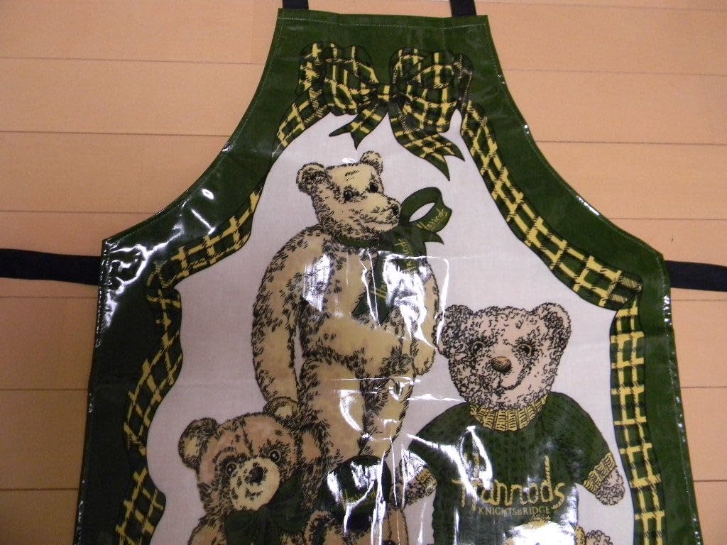 Amazon.co.jp: ハロッズ Harrods エプロン テディベア柄